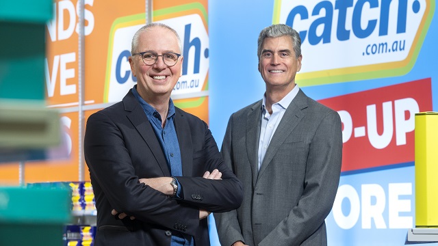 Image of Ian Bailey, Kmart Group MD, and Pete Sauerborn, Catch MD