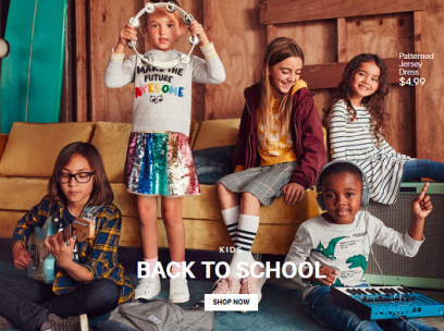 H&M website redesign