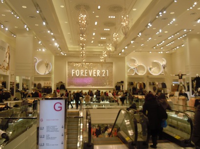 Forever 21 to open in Sydney