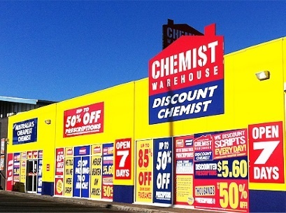 Stores, Chemist Warehouse