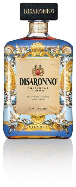 DISARONNO Wears Versace bottle