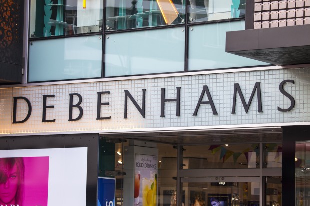 Debenhams-London-sign