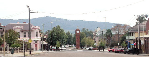 Mudgee,_New_South_Wales,_Clock