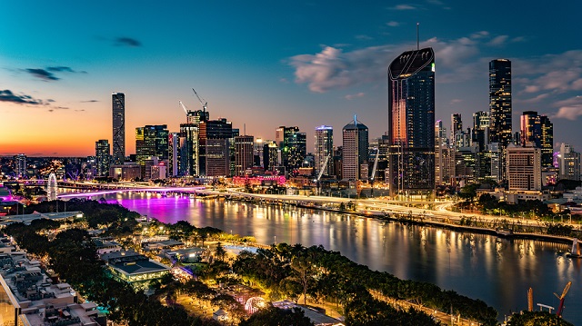 Image of Brisbane CBD and South Bank. Brisbane is the capital of QLD and the third largest city in Australia