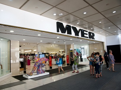 Image of a Myer storefront