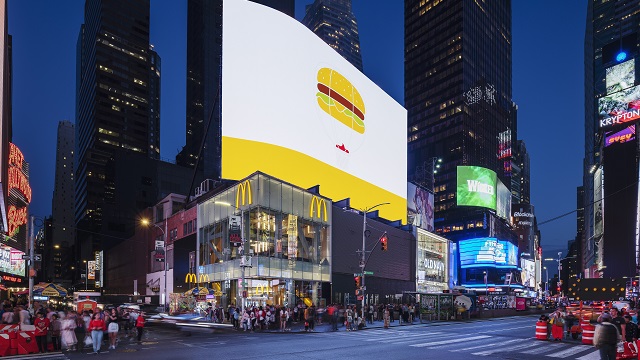 Image of McDonald's in Times Square