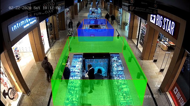 Image of people in a shopping centre