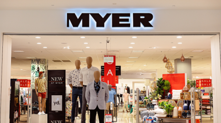 Myer store front