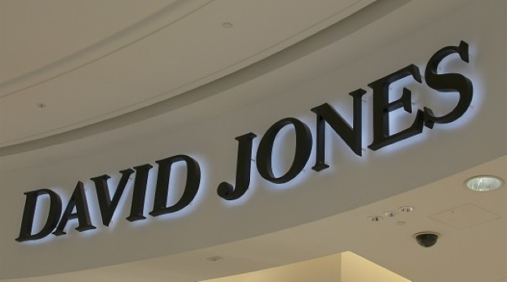 Photo of David Jones signage