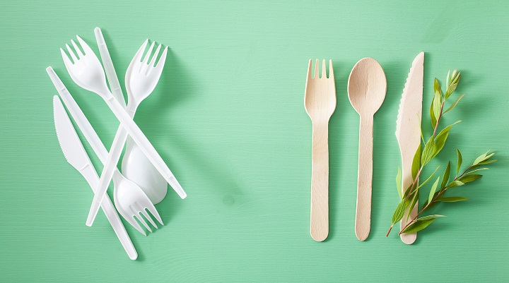 Image of plastic cutlery
