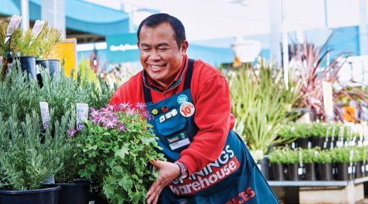 Bunnings is investing in new tech to benefit staff and customers. Image supplied