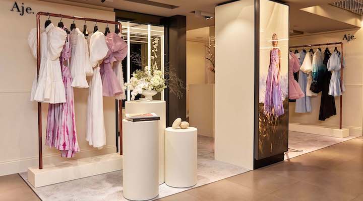 Aje opens first London pop-up store, at Harrods - Inside Retail Australia