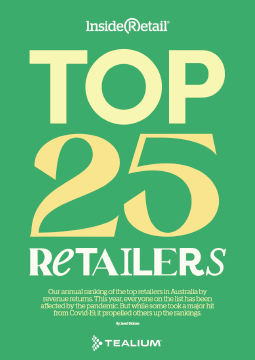 Top 25 Australian retailers 2022