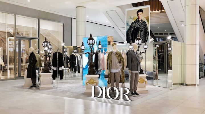 Dior opens Brisbane pop up to showcase winter menswear range