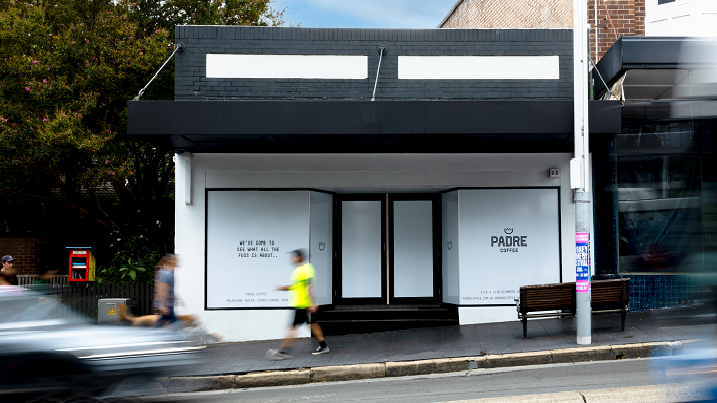 Padre Coffee is opening a new store in Paddington, Sydney. Supplied