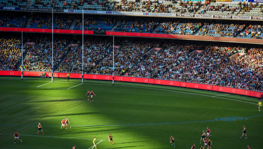 What a new AFL stadium might mean for Tasmanian retail. Bigstock