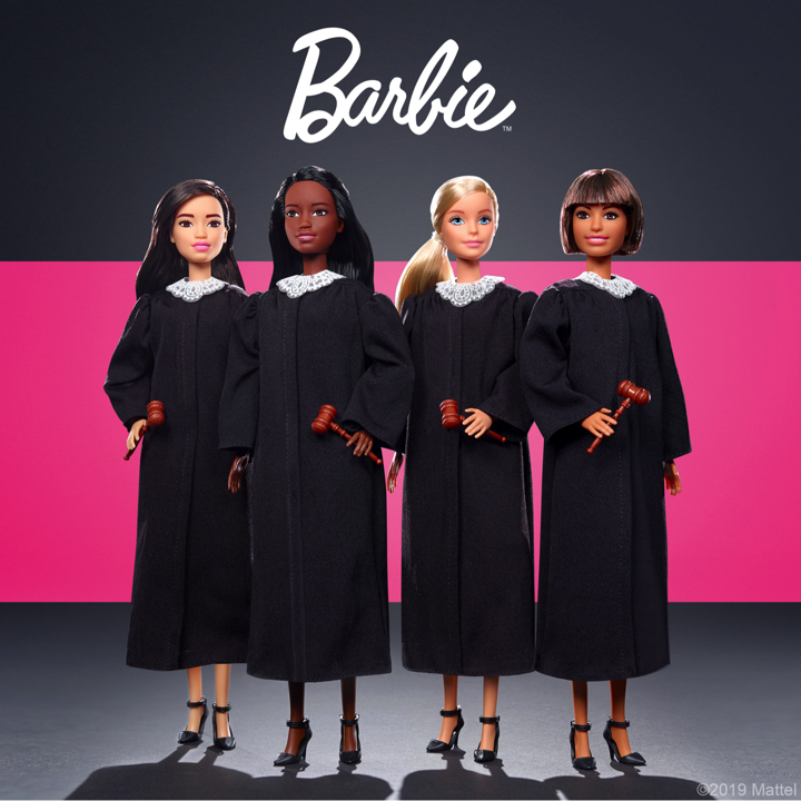 Barbie judges. Source: Mattel. 