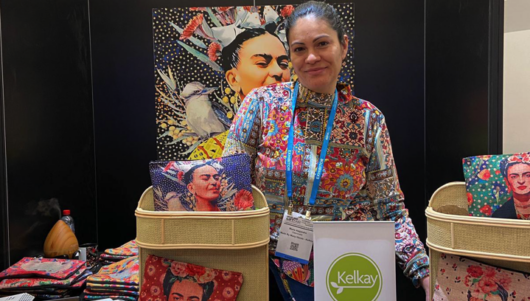 Maria Alejandra Valenzuela of Kelkay Jewellery is part of the Made by many hands network. Supplied