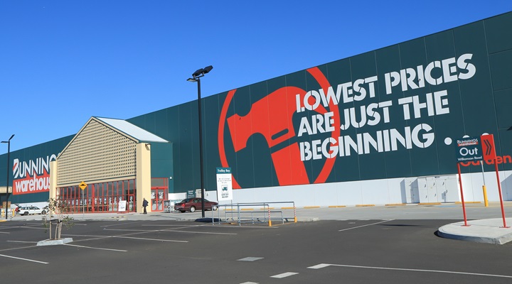 bunnings warehouse australia exterior