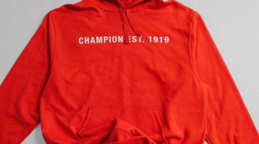 red goodie with champion text