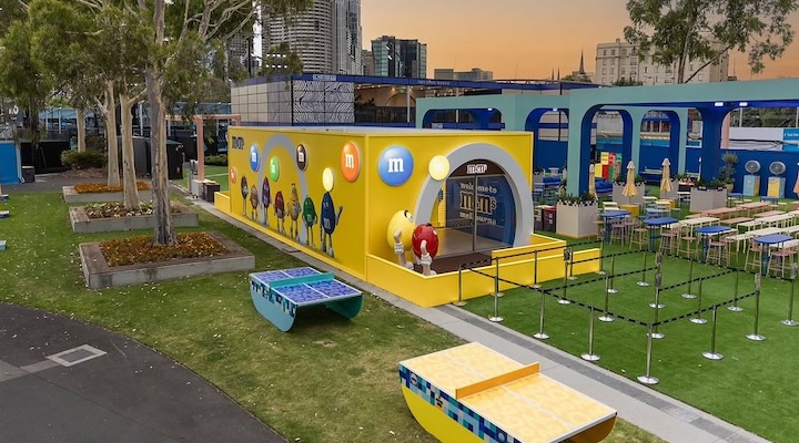 M&M's first store in Australia