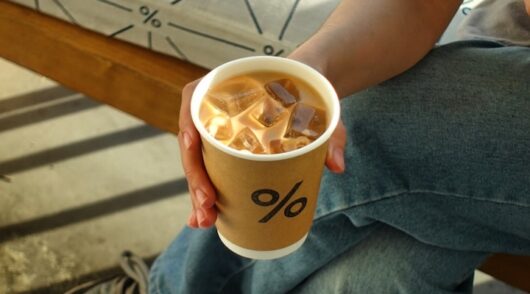 % Arabica coffee