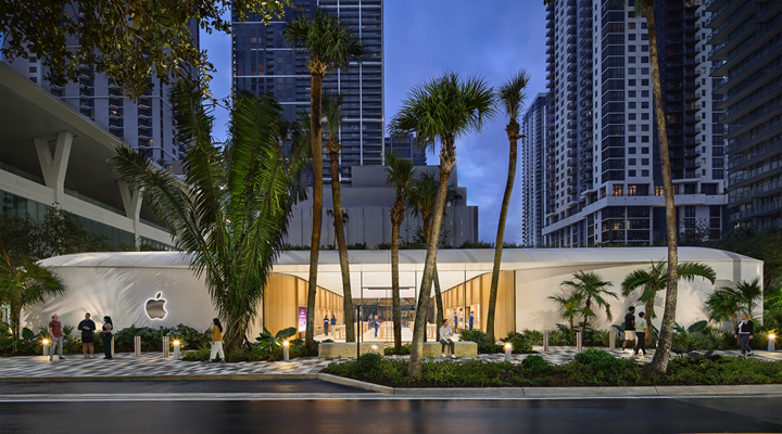 Apple's new store in Miami. Supplied