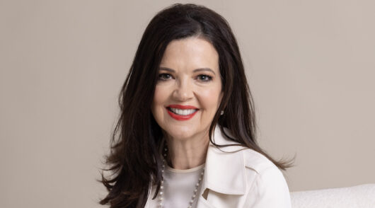 A headshot of Milani Cosmetics CEO Mary van Praag