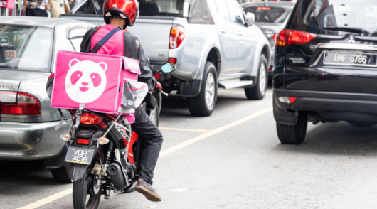 Foodpanda delivery rider