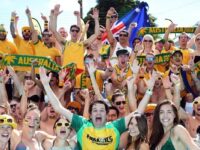 people celebrate ‘Fanatics’ trademark