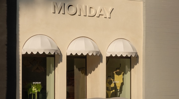 The flagship was designed in collaboration with New York-based design and architecture studio Sugarhouse.