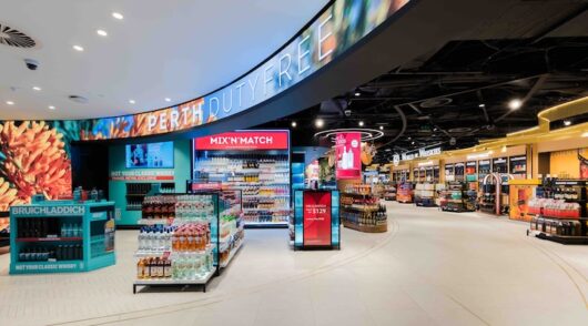 Perth Duty Free Refurbished Storefront
