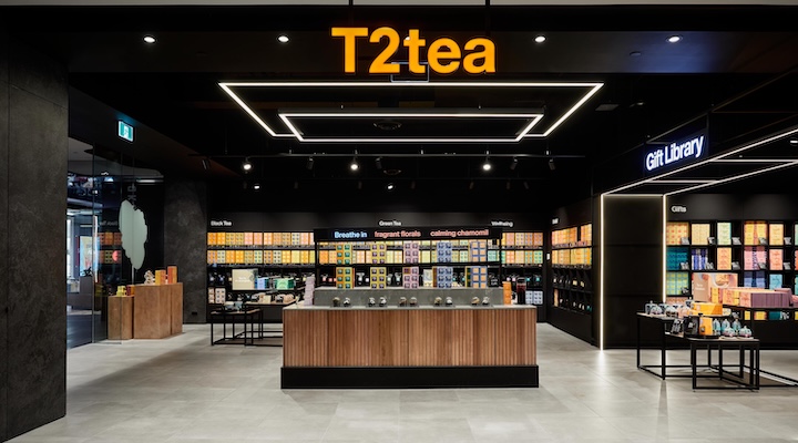 T2-Tea store.