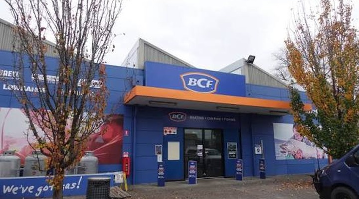 BCF store exterior.