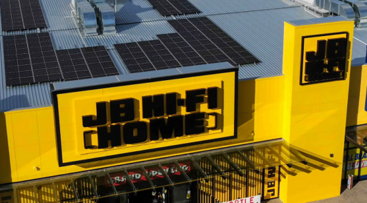 JB Hi-Fi sign