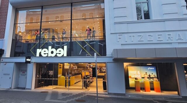 Rebel's new store in Tasmania