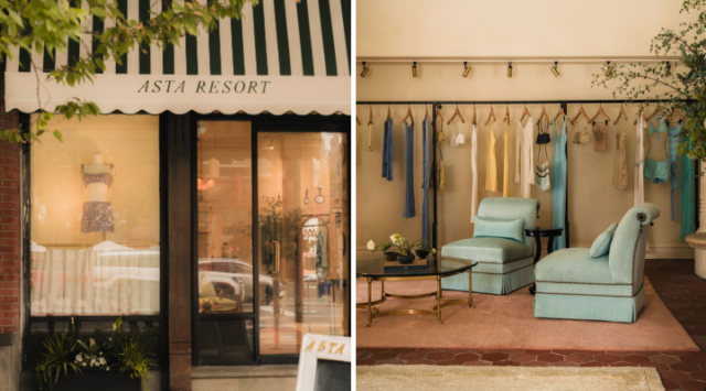 Asta Resort's flagship store, New York