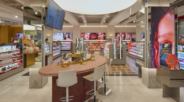 The store was formerly a Mecca Maxima format