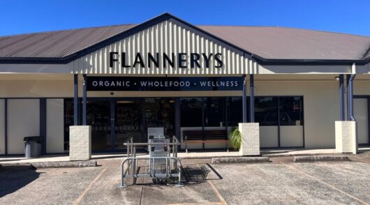 Flannerys store exterior.