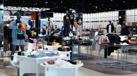 Nike store interior.